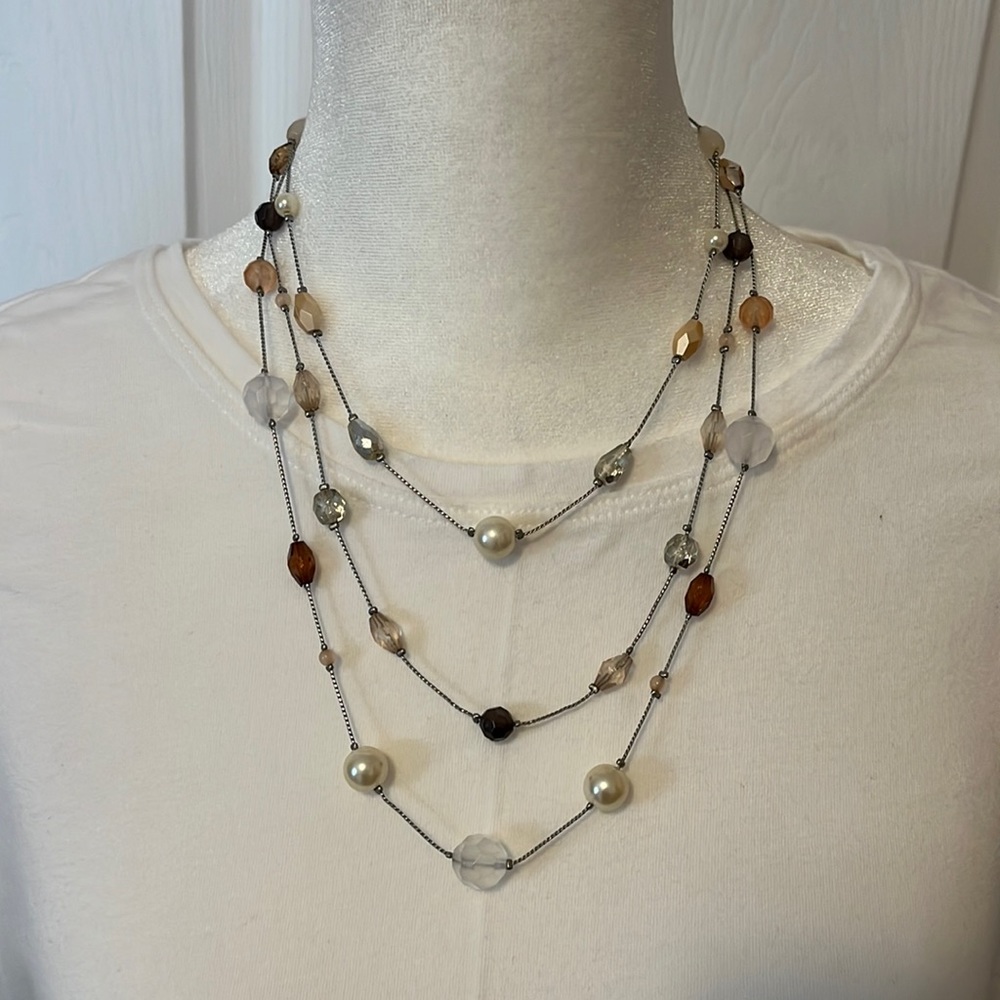 Lia Sophia Beaded Necklace